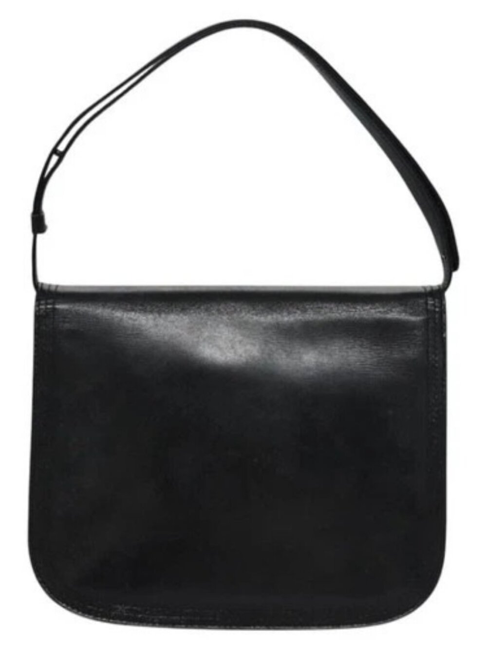 SAINT LAURENT Shoulder Bag Leather Black Auth - Picture 2 of 16